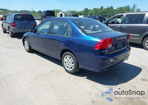 2005 Honda Civic Lx from USA, damaged, VIN 2HGES16585H542976